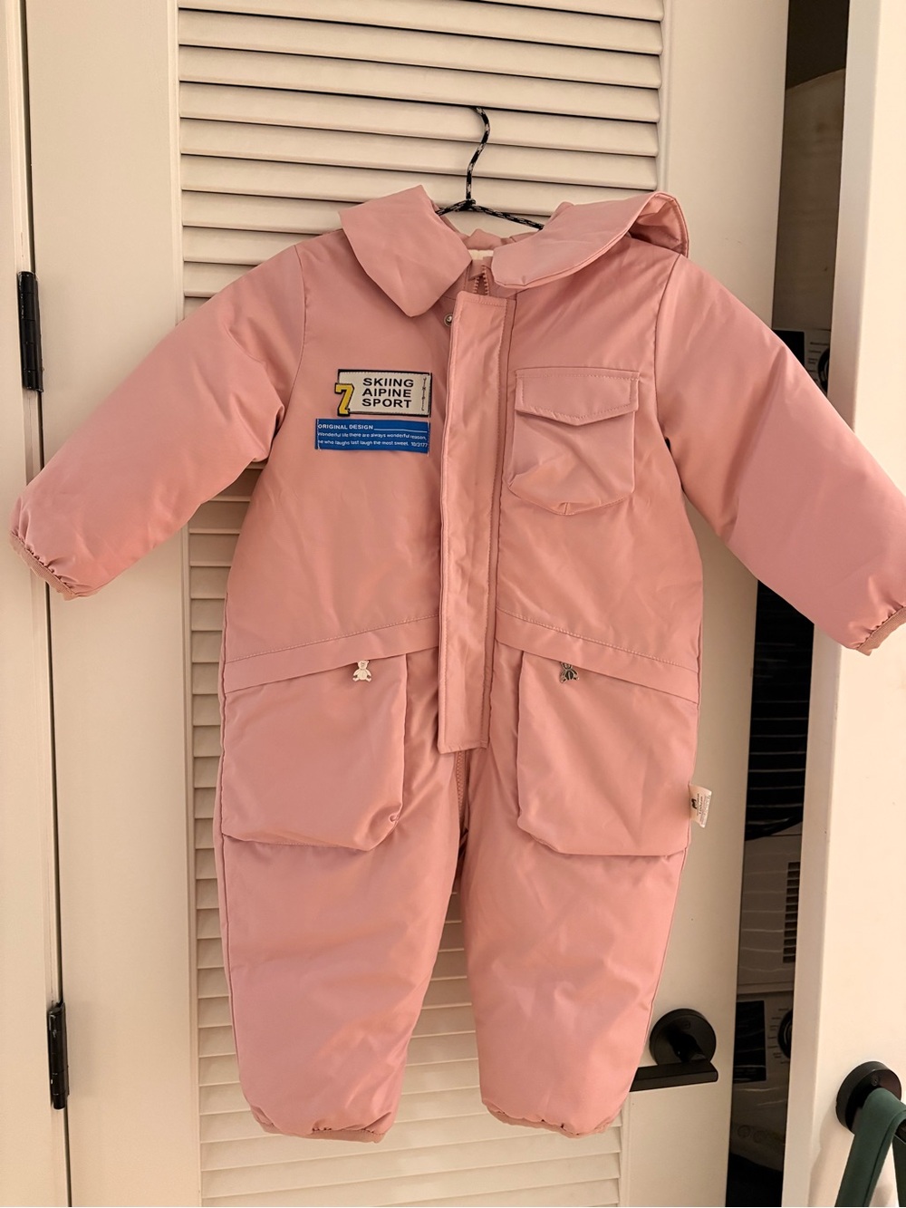 Pink Snowsuit